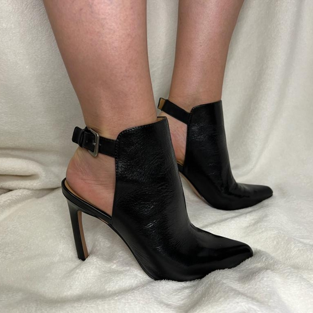 Nine West Black Leather Shoes